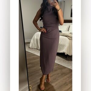 ASOS purple midi dress size 6